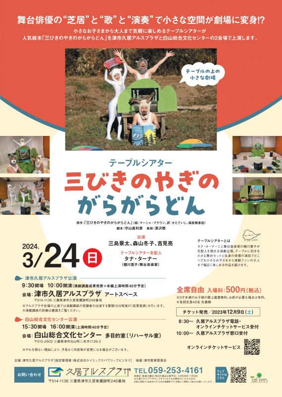 テーブルシアター「三びきのやぎのがらがらどん」 画像