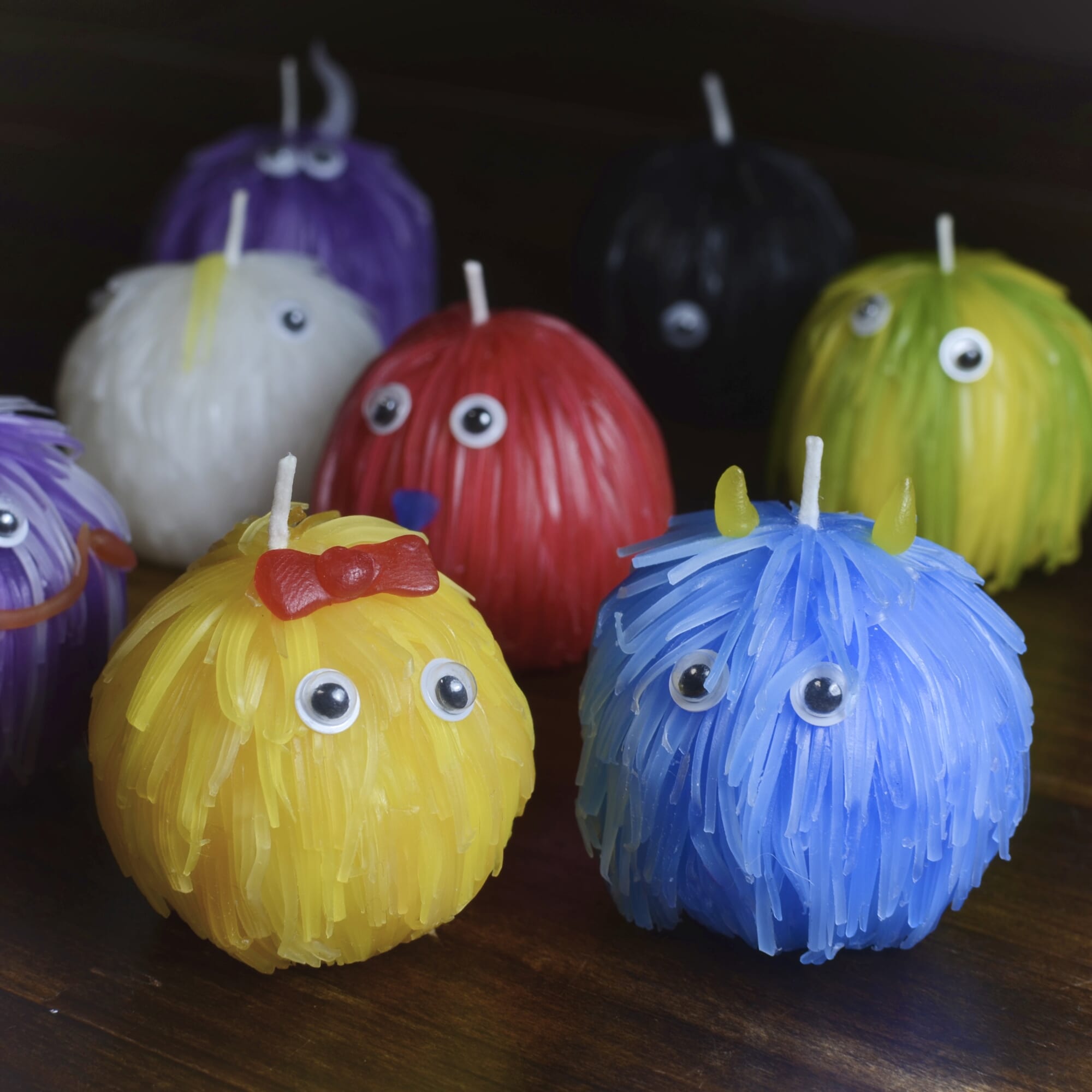 モジャモジャモンスターのキャンドルを作ろう！ 画像